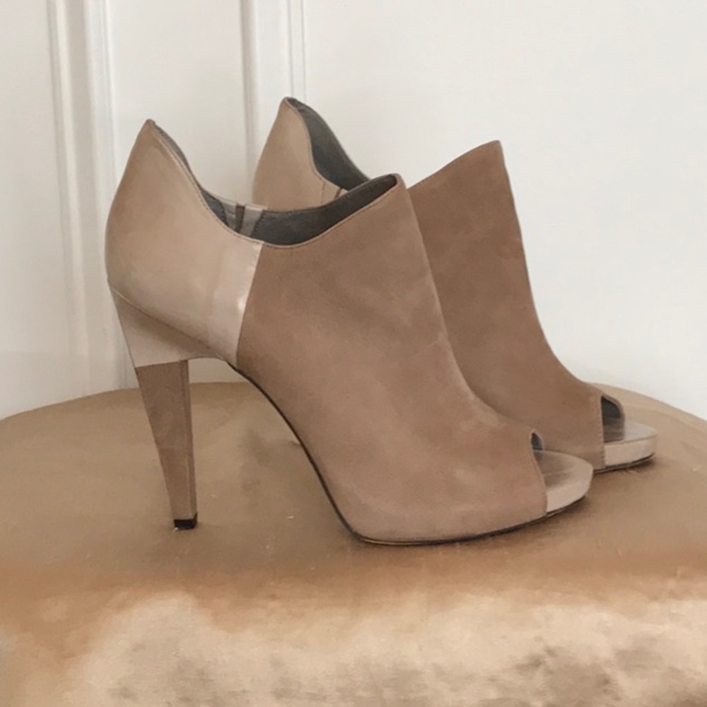 Vince Camuto peep toe bootie